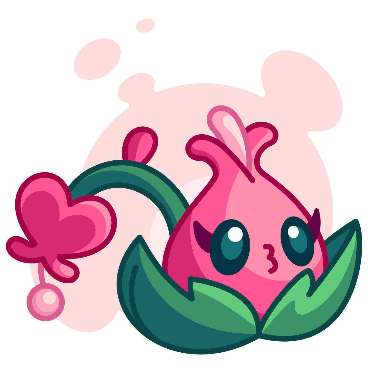 Illustration of Blooming Heart from Plants vs Zombies.